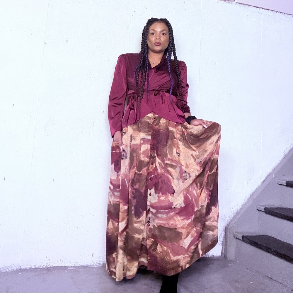 Michael Anthony Vintage Maxi Skirt, fits 14